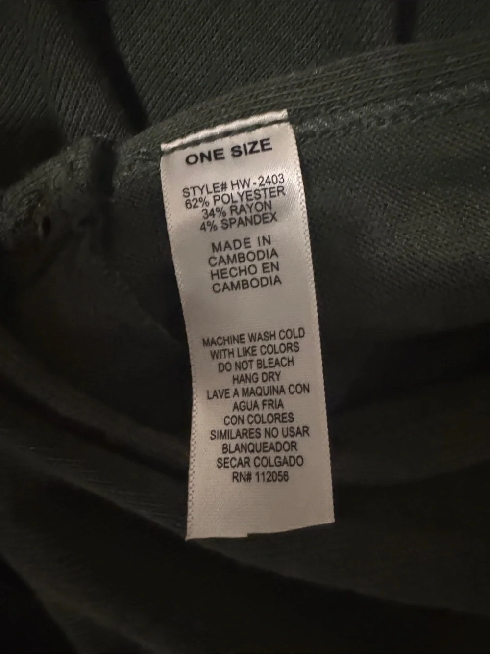 Dark Green Women's Snap-Trim shawl/scarf